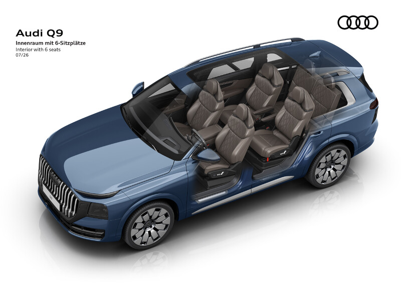 Nowy flagowy model w portfolio – Audi Q9 na nowo definiuje przestronność i komfort 