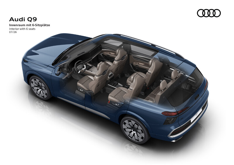 Nowy flagowy model w portfolio – Audi Q9 na nowo definiuje przestronność i komfort 