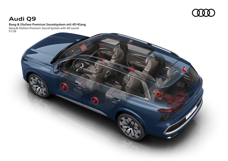 Nowy flagowy model w portfolio – Audi Q9 na nowo definiuje przestronność i komfort 