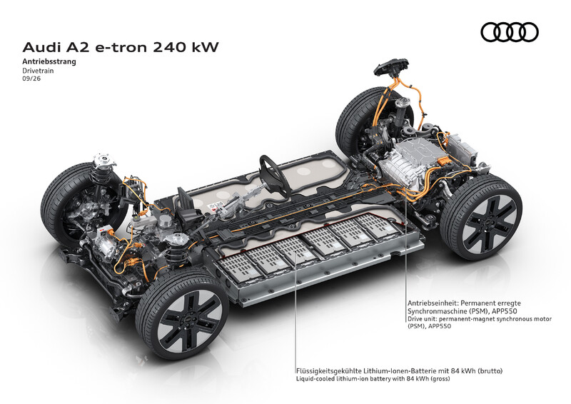 Elektryczny, kompaktowy, efektywny: Audi A2 e-tron