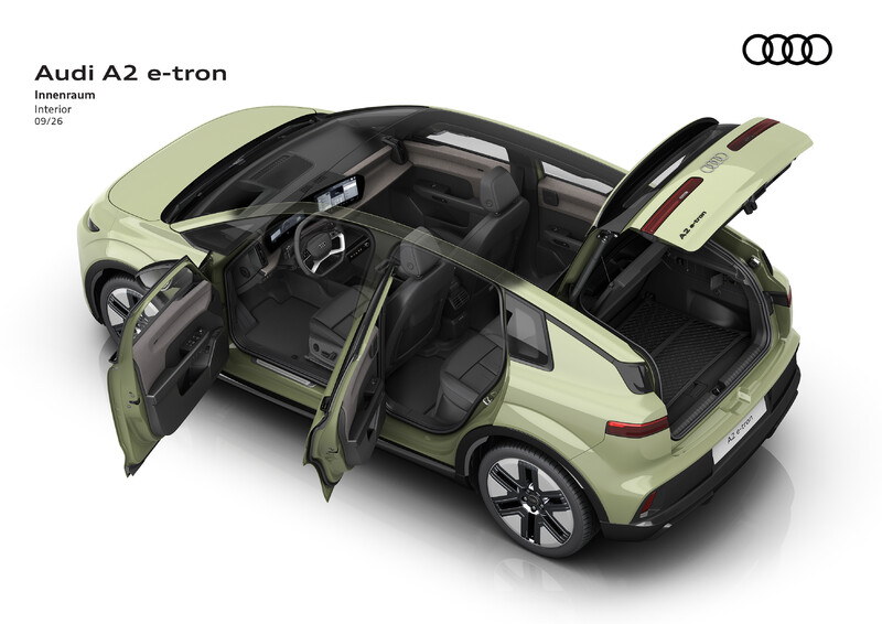 Elektryczny, kompaktowy, efektywny: Audi A2 e-tron