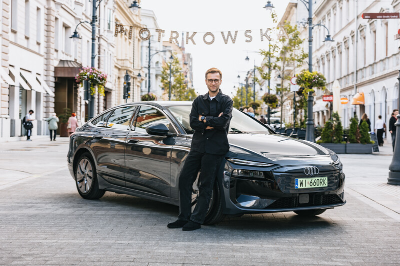 Miko Marczyk pobił rekord Guinnessa za kierownicą Audi A6 Sportback e-tron