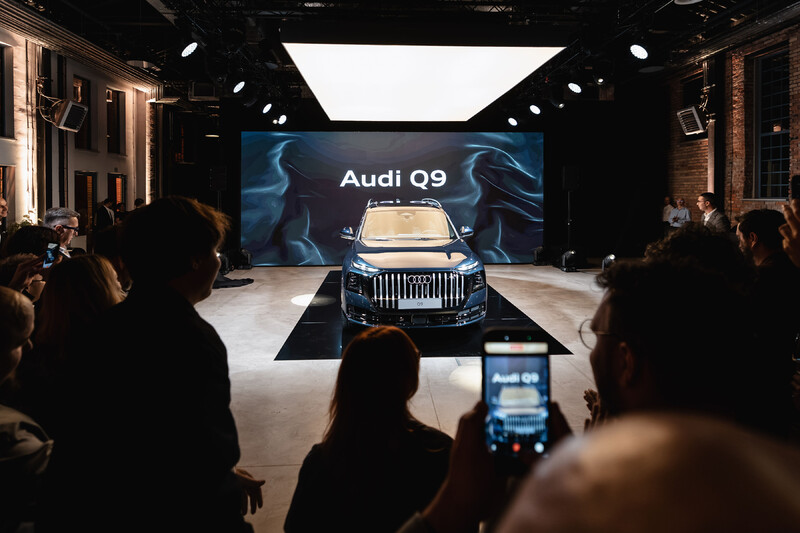Audi Q9 po raz pierwszy w Polsce. Flagowy SUV Audi zadebiutował w Warszawie
