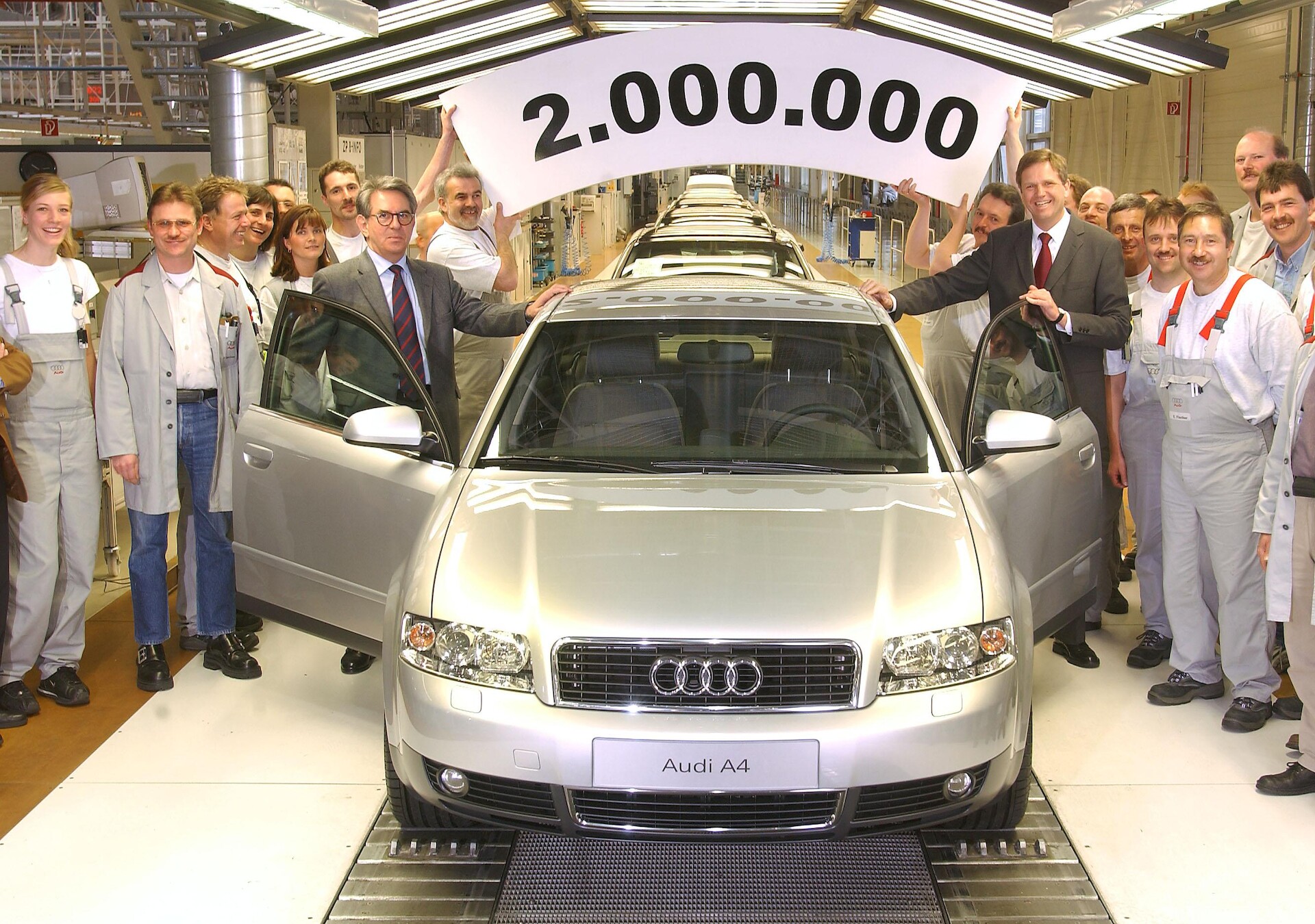 Dwumilionowe Audi A4 opuściło fabrykę 
w Ingolstadt